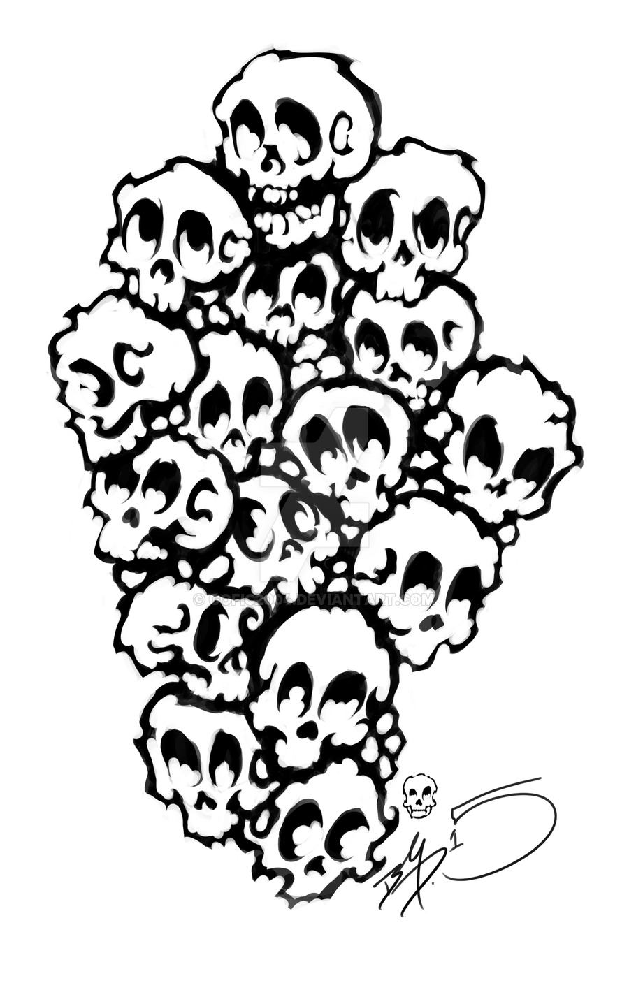 900x1417 Skull Pile