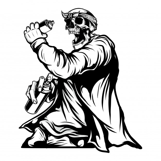 626x626 Skull Vector