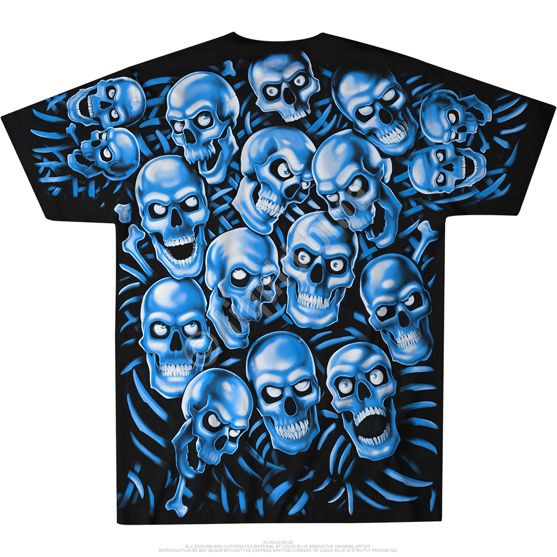 1100x1100 authentic new juicy j stay fly skull pile blue scot have to have
