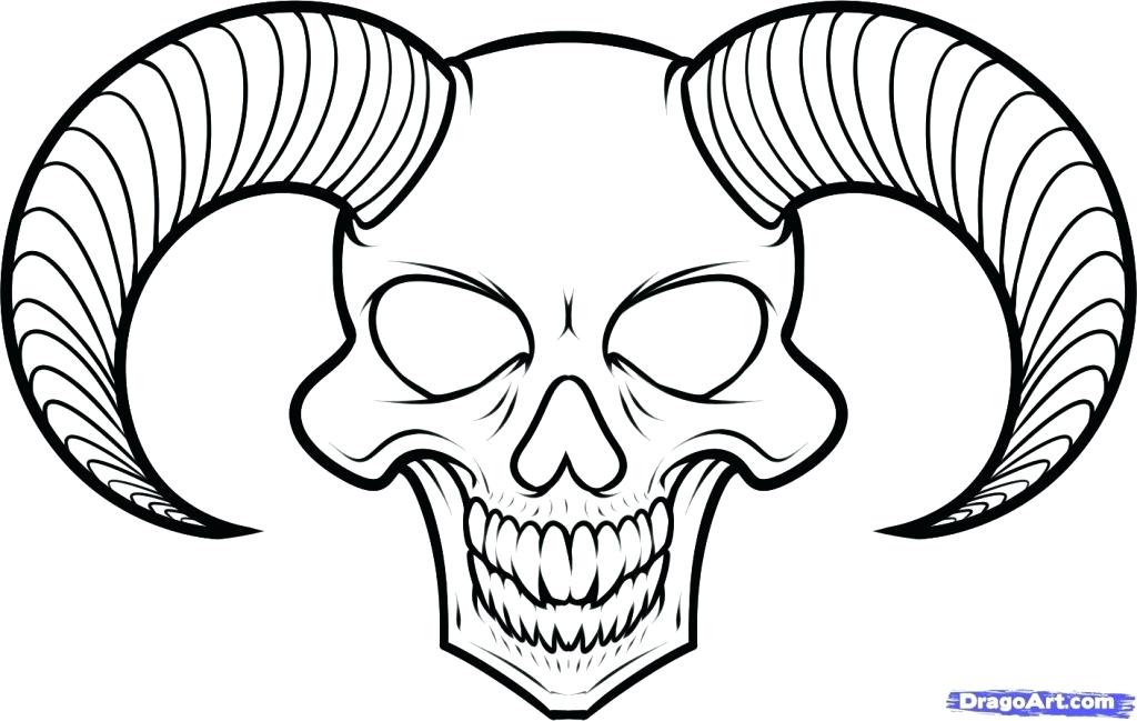 1024x649 Easy Drwings Easy Drawing Of Skulls Easy Drawings Ideas
