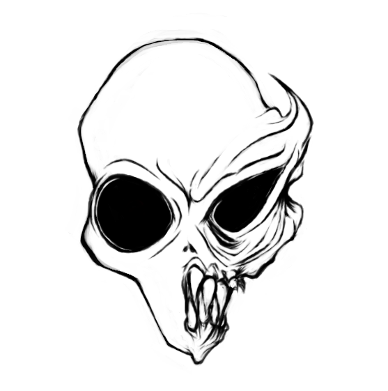 557x561 Devil Drawing Profile For Free Download