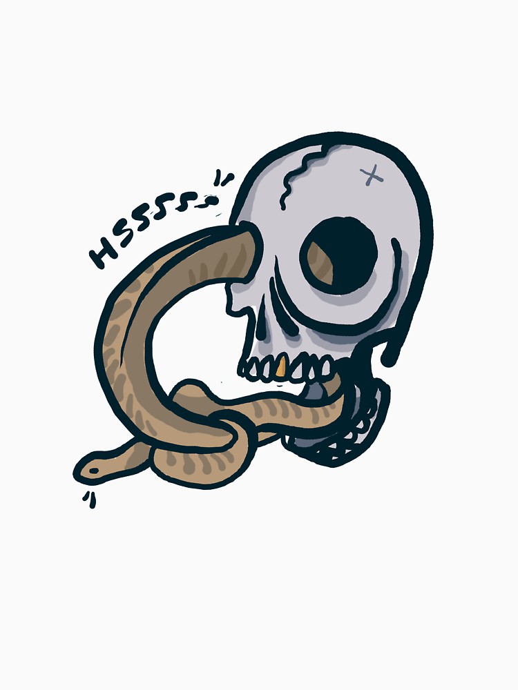 750x1000 Snake In A Skull T Shirt T Shirt