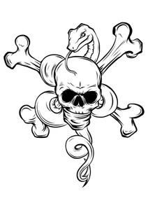 212x300 Skull Twisted