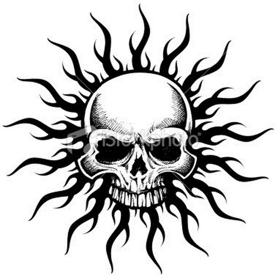 900x900 Tribal Skull Tattoos Ideas
