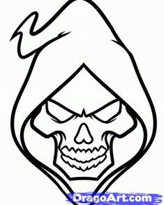 235x293 Talented Easy Skull Tattoo Designs To Draw In Inspiration
