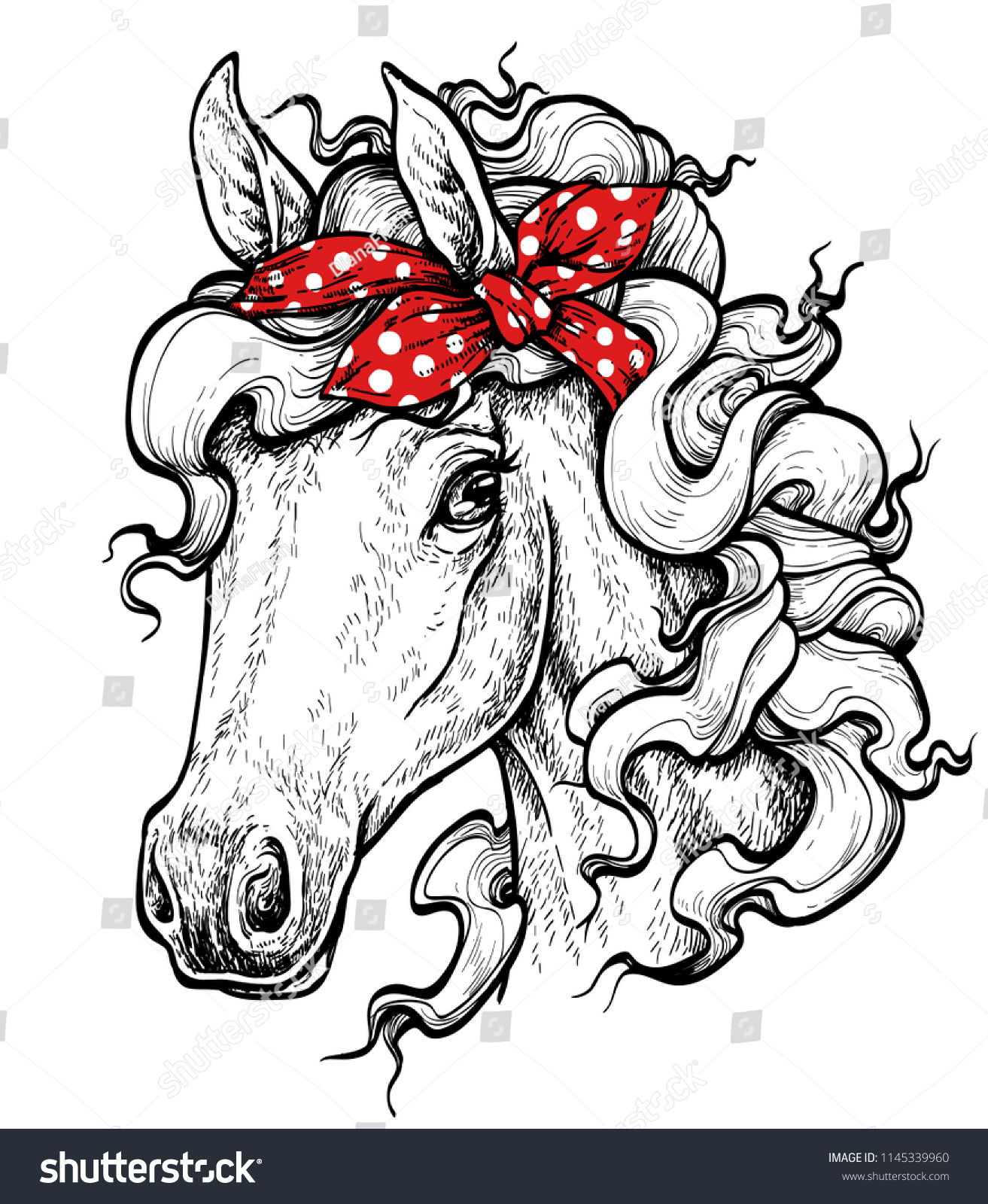 1313x1600 Bandana On Head Drawing Headband Skull Boita Face Line Iydunetwork