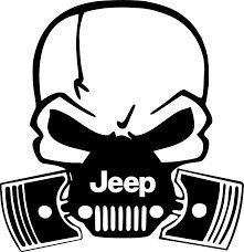 221x228 Willys Llc Jeep Skull Gas Mask Premium Decal