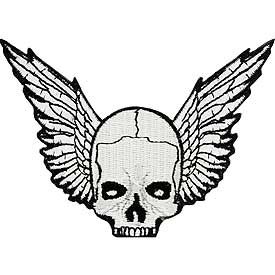 275x275 Patch Skull Wings