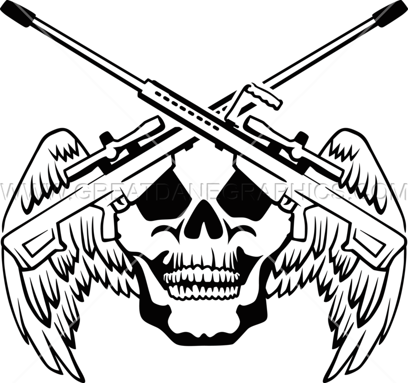 825x774 Drawing Weapons Skull Huge Freebie! Download For Powerpoint