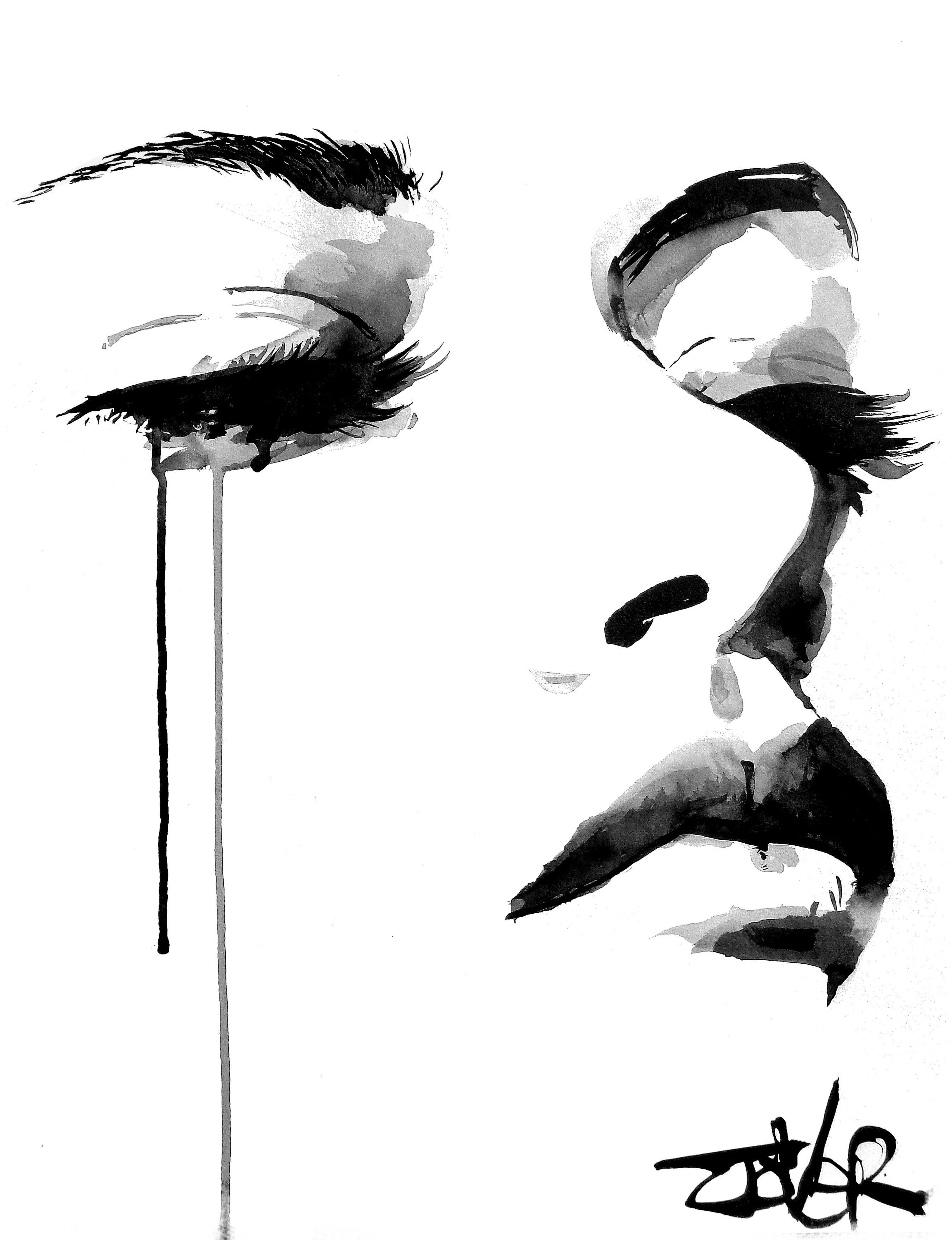 2690x3508 Clear Sky In Litca Watercolor Art Face, Art, Drawings