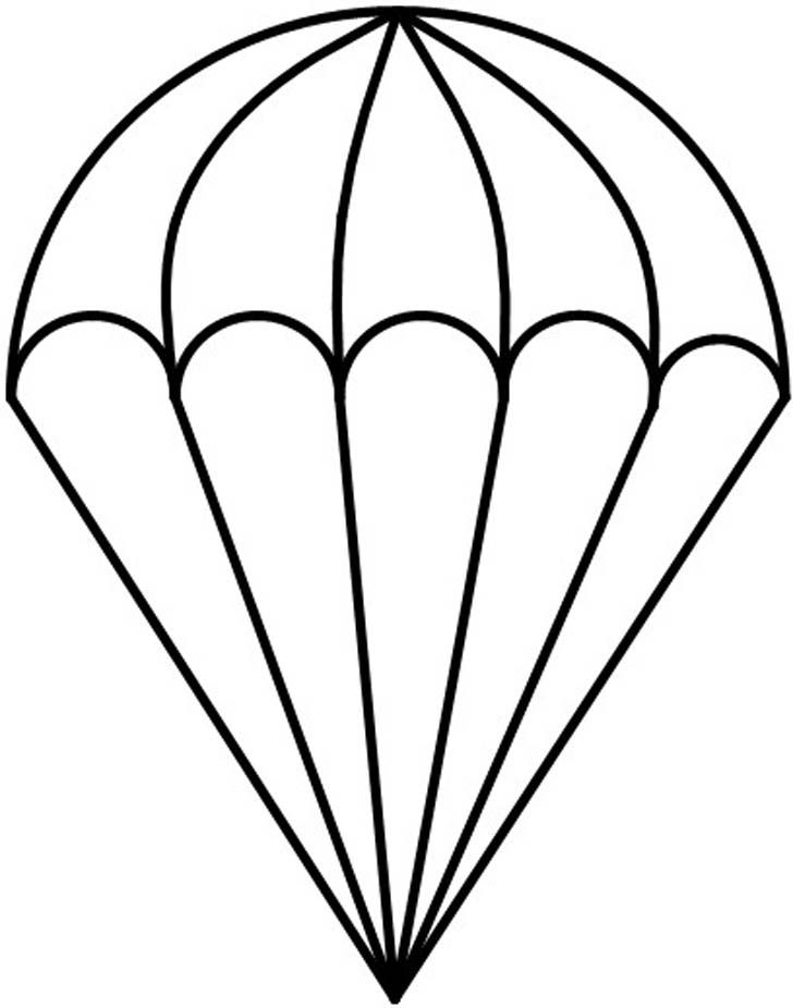 728x926 Parachute Coloring