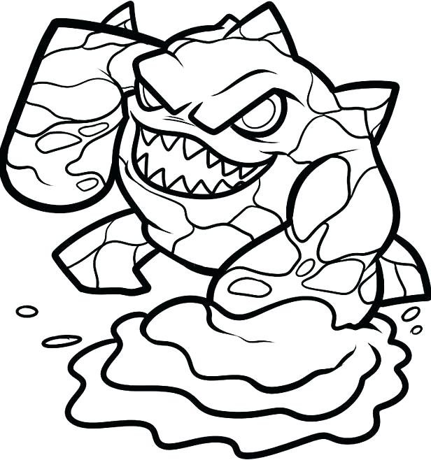 616x658 Skylanders Colouring
