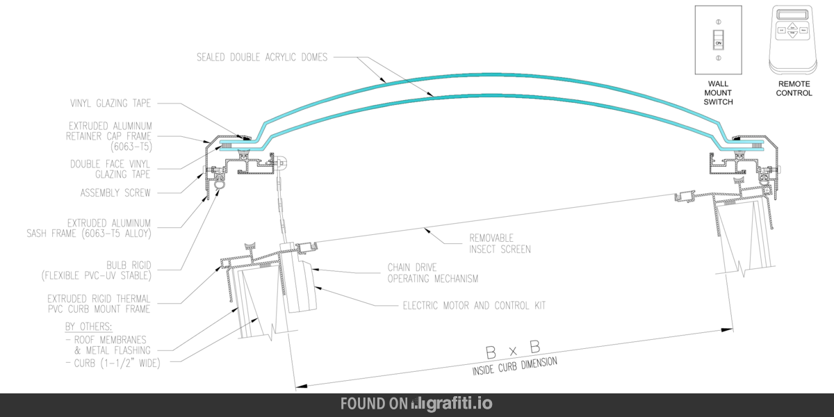1200x600 E V Pvccm Graphartistic Skylight Domes Company