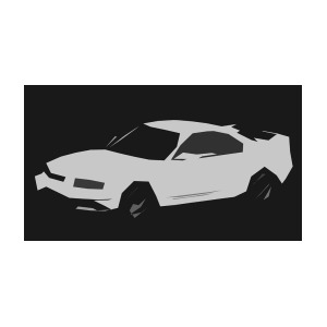 300x300 Nissan Skyline Gt R Abstract Design Digital Art