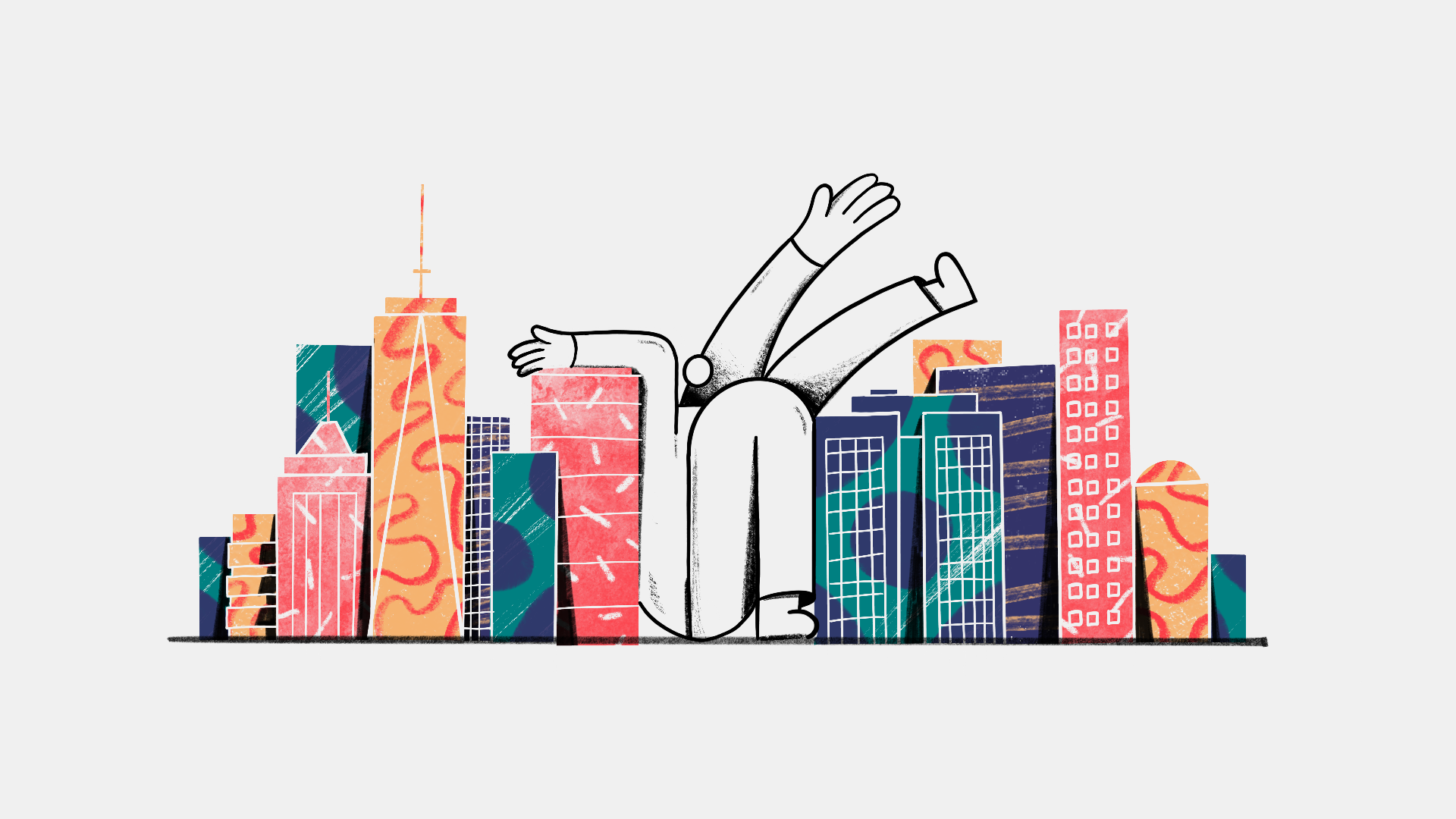 1920x1080 New York Real Estate Drawing