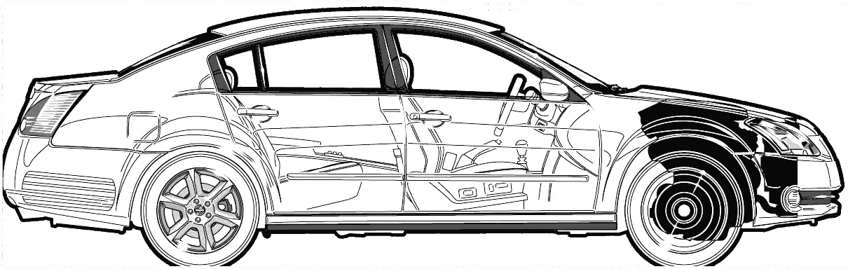 1210x384 Nissan Maxima Se Skaitlis