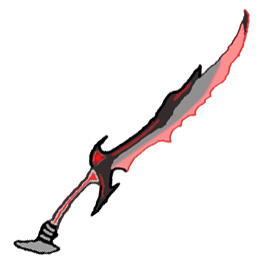 263x263 Skyrim Daedric Sword Drawing