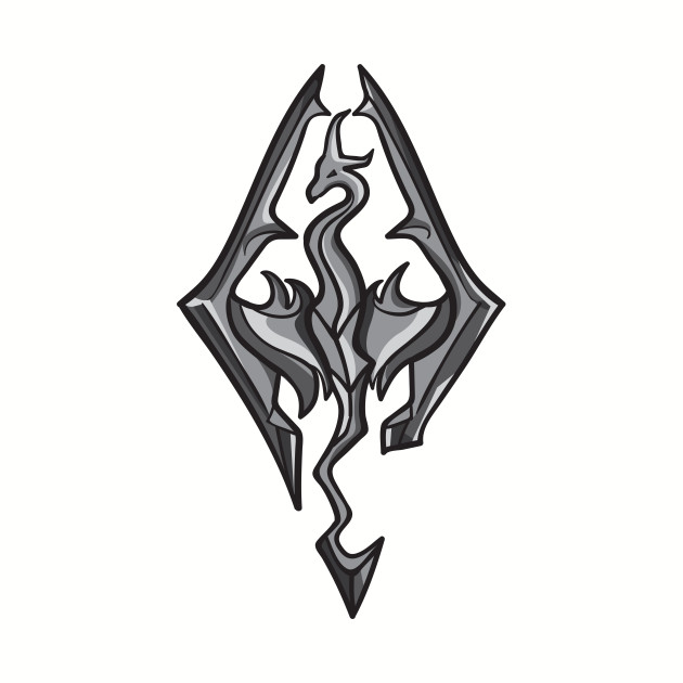 Skyrim Logo Drawing | Free download on ClipArtMag