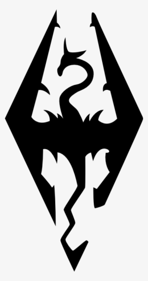 300x569 Skyrim Logo Png, Transparent Skyrim Logo Png Image Free Download