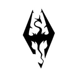 Skyrim Logo Drawing | Free download on ClipArtMag