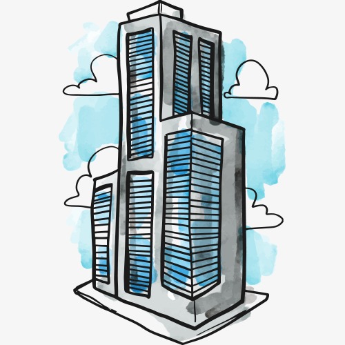 500x500 Drawing Architecture,room,watercolor,cartoon,houses, Drawing