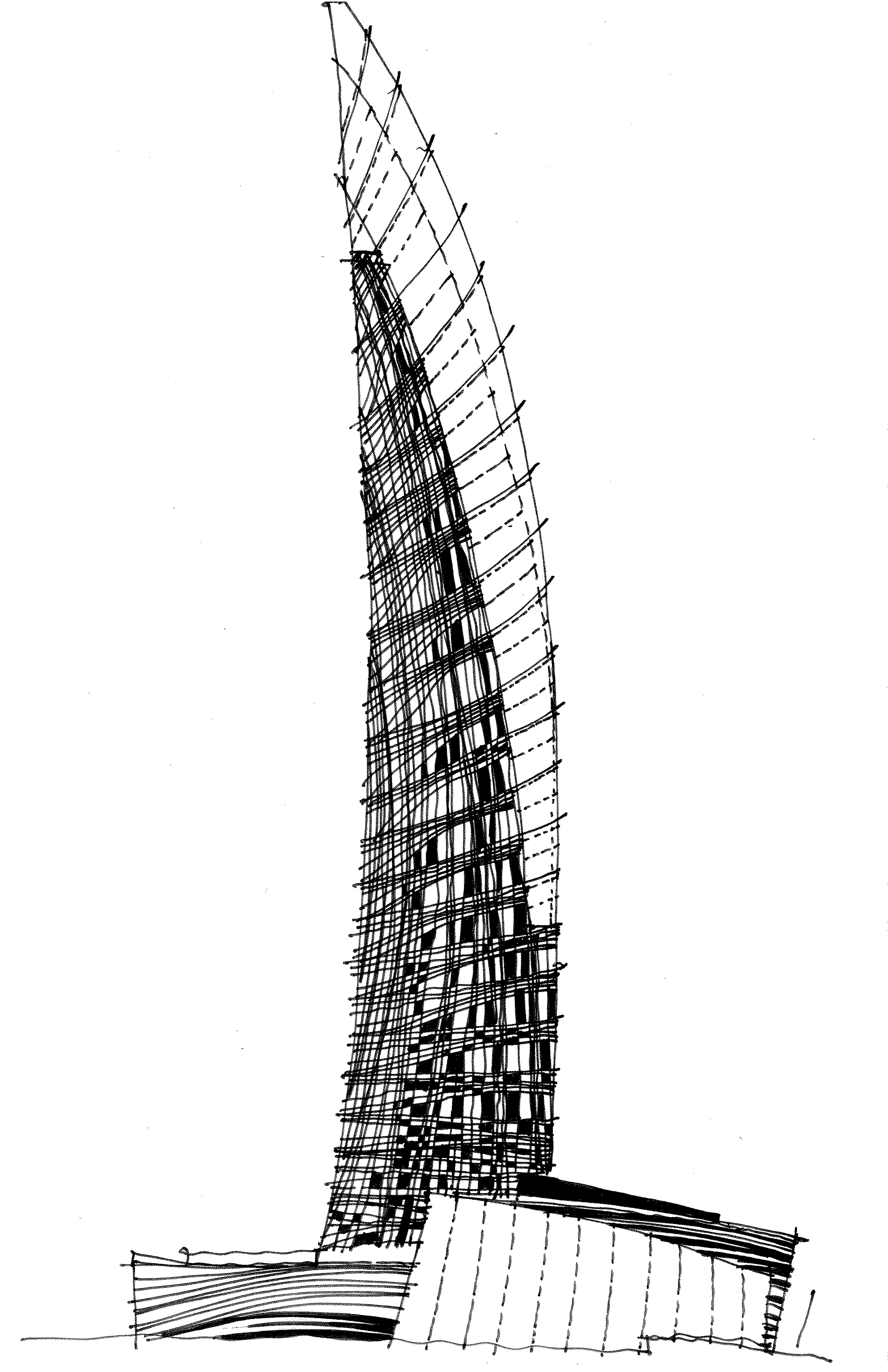 3296x5094 Skyscraper Concept Design Futuristic Architecture