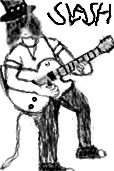 400x600 Slash A Music Speedpaint Drawing