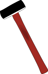 195x299 Sledge Hammer Clip Art