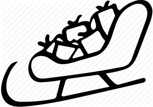 512x357 Sledge Drawing Winter Frames Illustrations Hd Images Photo