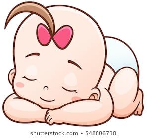 297x280 Vector Illustration Of Cartoon Baby Sleeping Deseign Baby