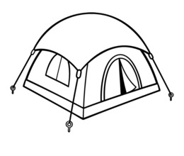 260x220 Sewing, Drawing, Bag, Transparent Png Image Clipart Free Download