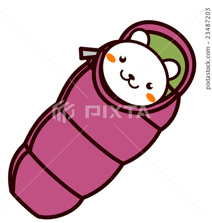 428x450 animal series entering sleeping bags