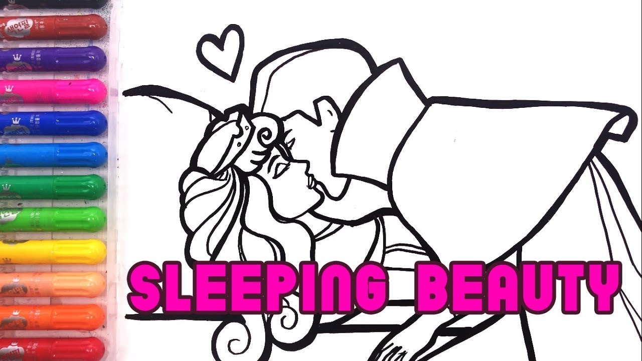 1280x720 Glitter Disney Princess I How To Draw Sleeping Beauty L Drawing
