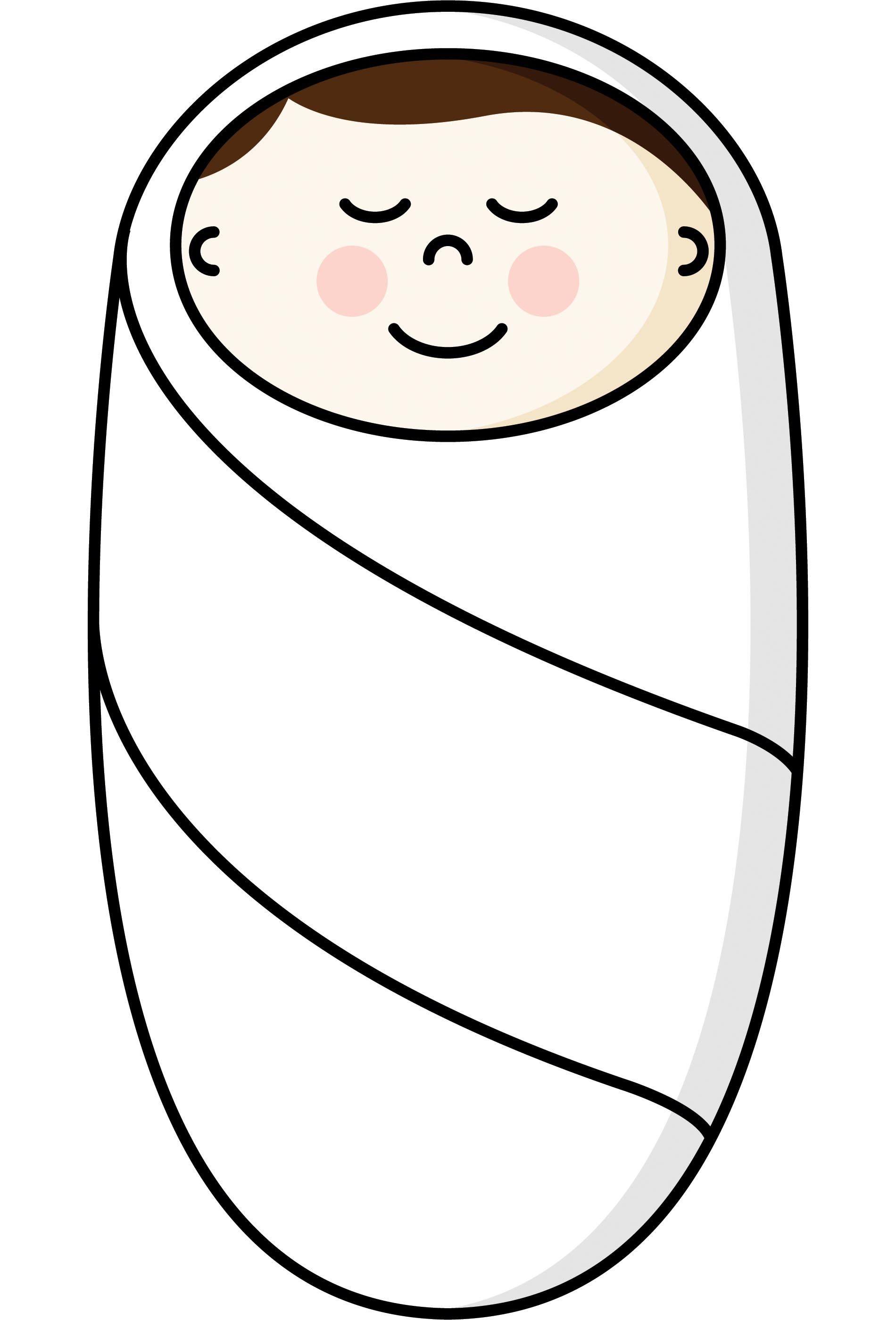 1900x2800 When To Stop Swaddling Your Baby Baby Love Baby Illustration