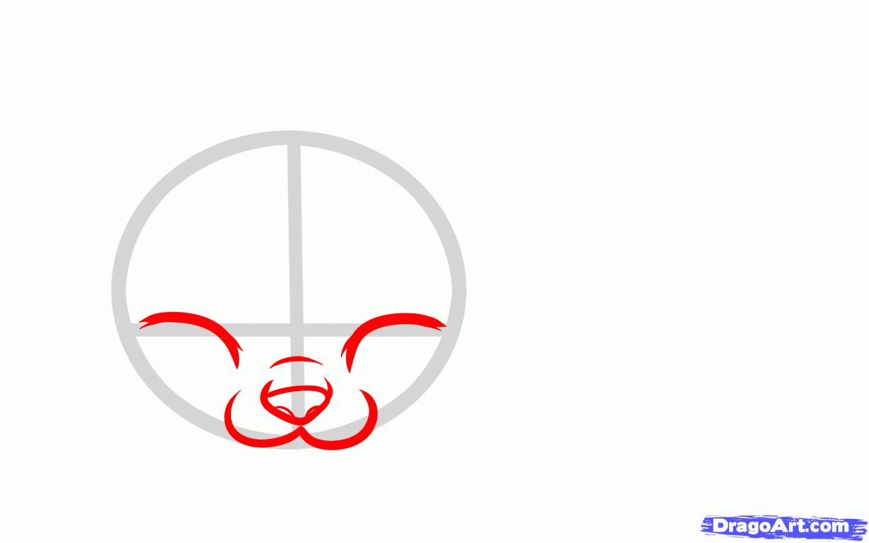 1226x766 How To Draw A Sleeping Cat, Sleeping Cat, Step