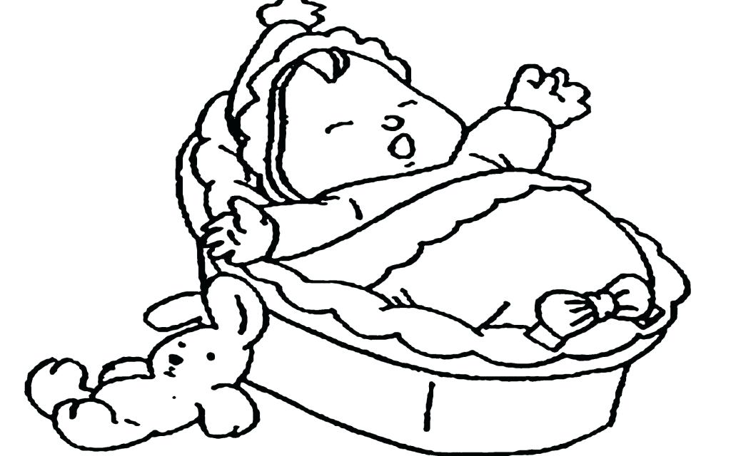 1024x640 Coloring Pages Child Sleeping