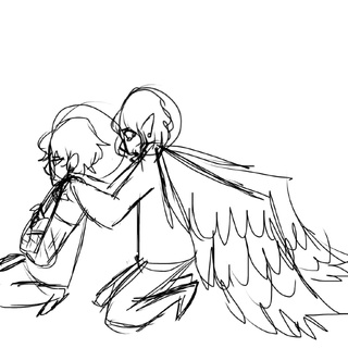 320x320 I Should Be Sleeping Or Doing Requests But Nope I'm Drawing Angst