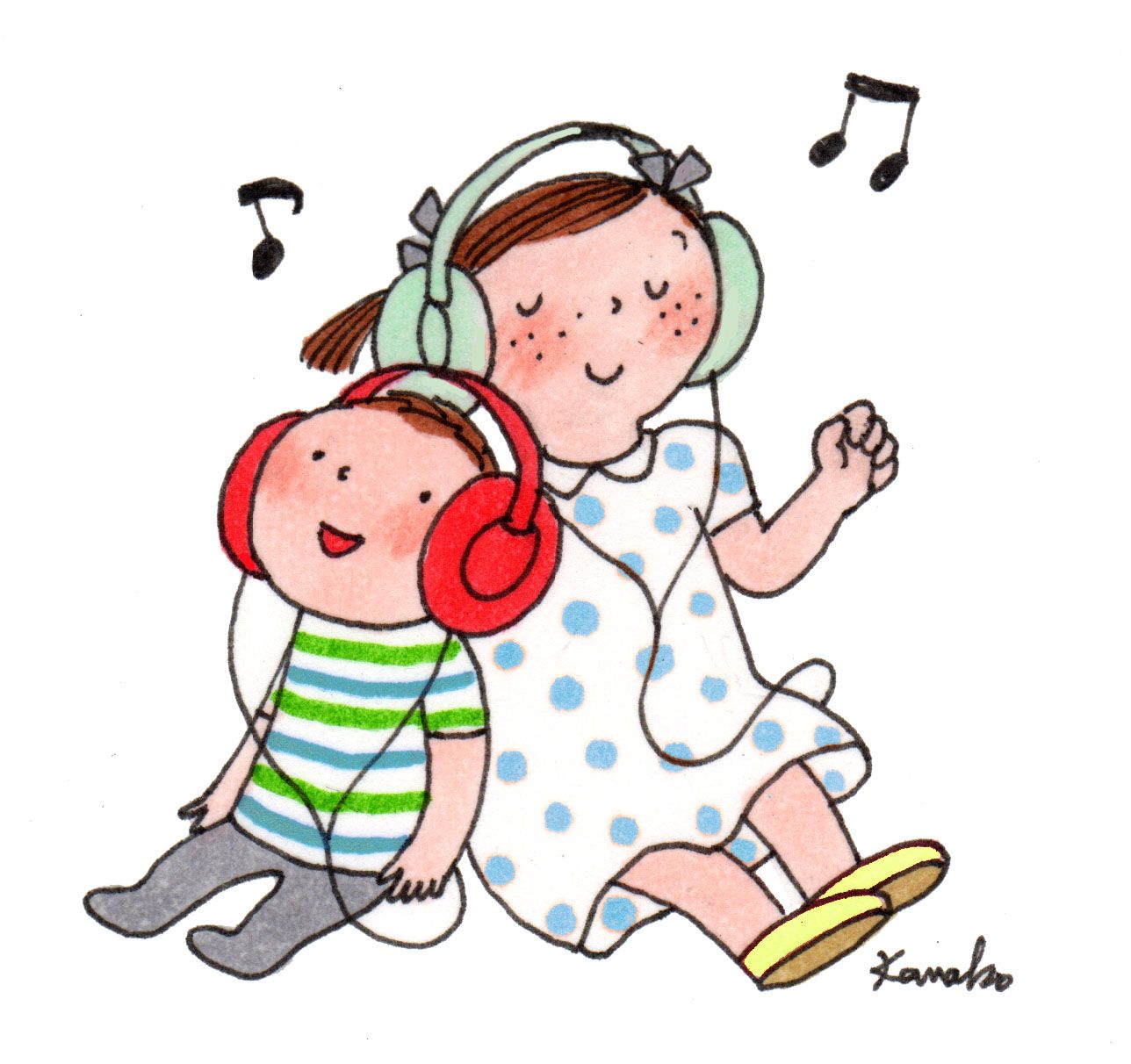 1288x1212 Kanako Random In Illustration Art, Illustration, Art