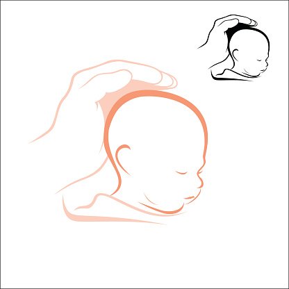 416x416 Sleeping Child Premium Clipart