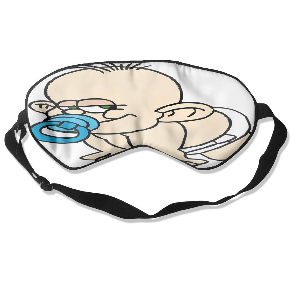 1000x1000 Cute Child Smiling Pure Silk Sleeping Mask Reusable