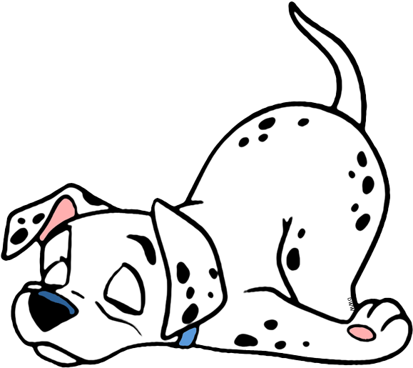 579x515 Dalmatian Black And White Transparent Png Clipart Free Download