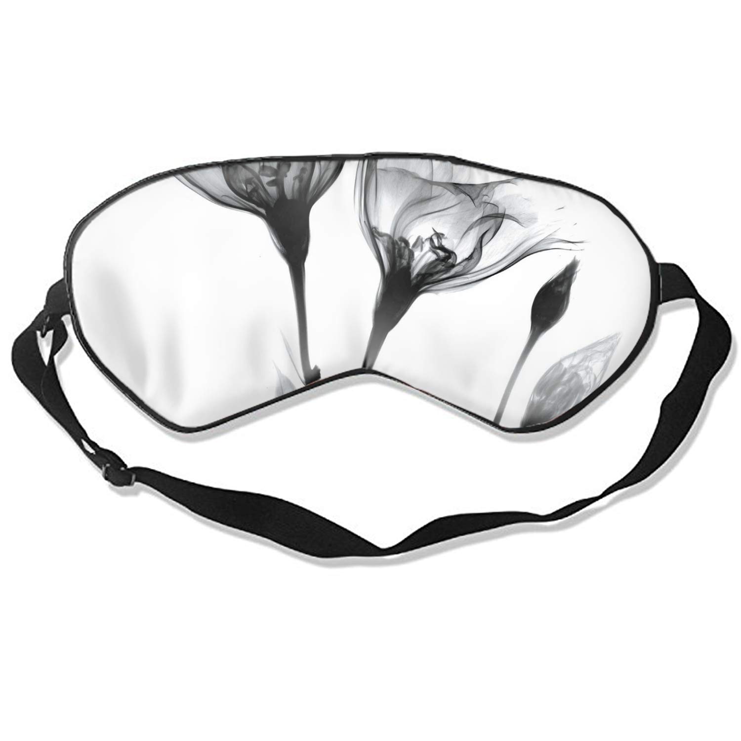 1500x1500 painting of poppies ink sleeping mask silk eye mask