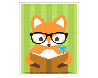 340x270 Fox Drawing Etsy