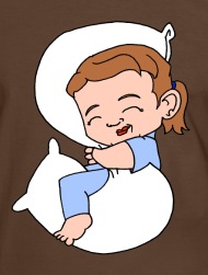 190x251 The Big Sleep For Me Mens Sleeping Girl Ringer T Shirt