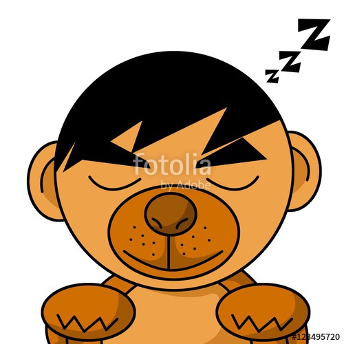 500x500 Art Dog Man Cartoon Sleeping Illustration Stock Photo And Royalty