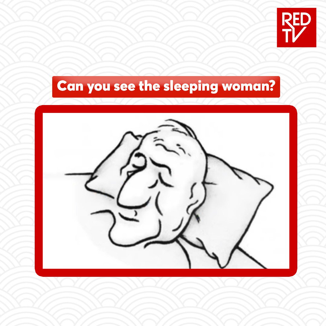 1080x1080 Redtv On Twitter Can You See The Sleeping Woman Drop