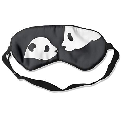 466x466 Comfortable Sleep Eyes Masks Panda Drawing Pattern Sleeping Mask