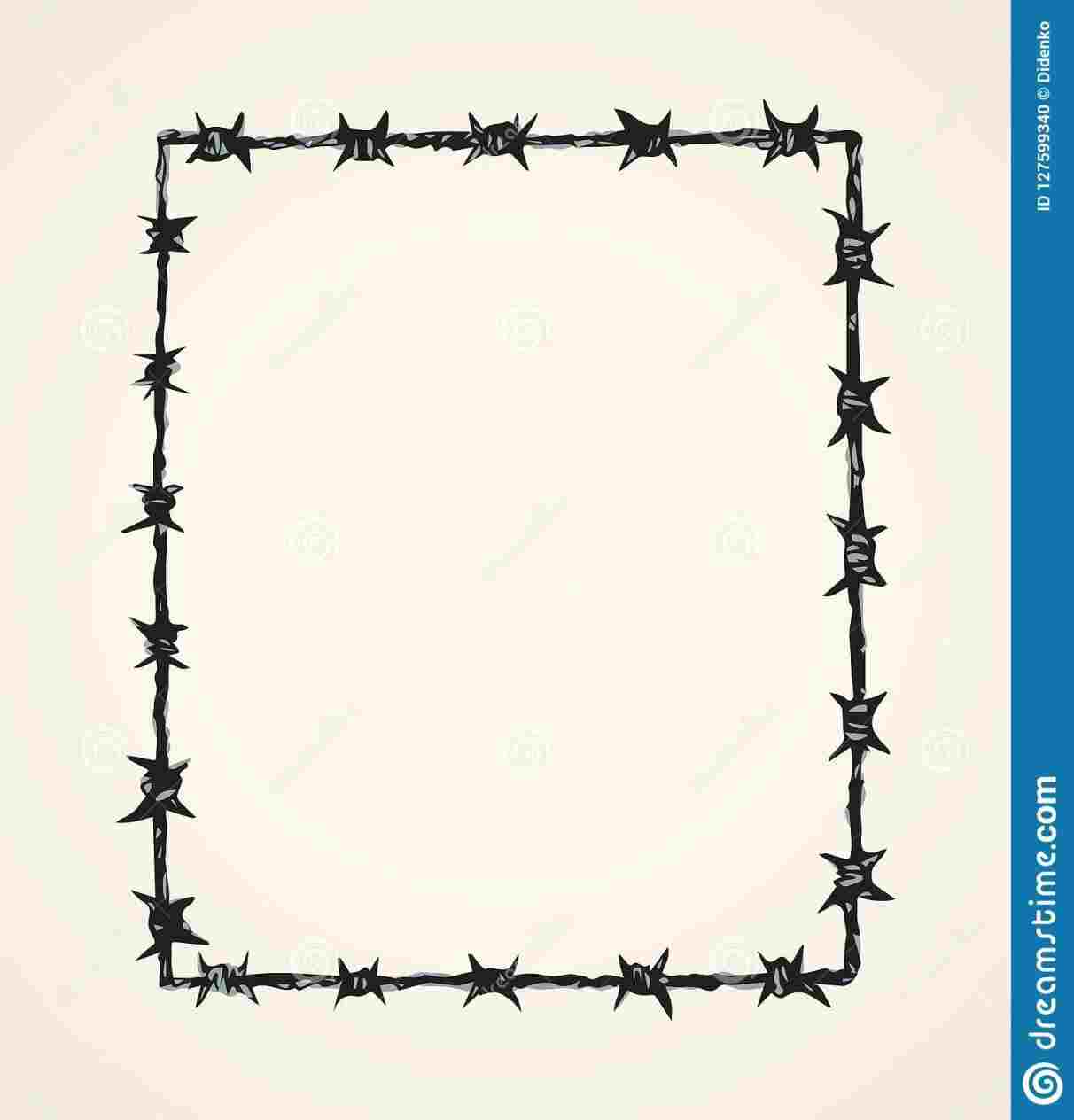 1212x1264 Gallery Pictures And Photos Drawings Of Fence Barb Wire For Sleeve