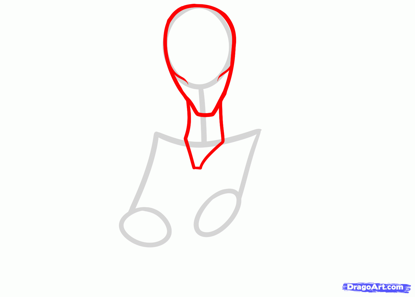 1420x1016 Draw Slenderman, Slender Man, Step