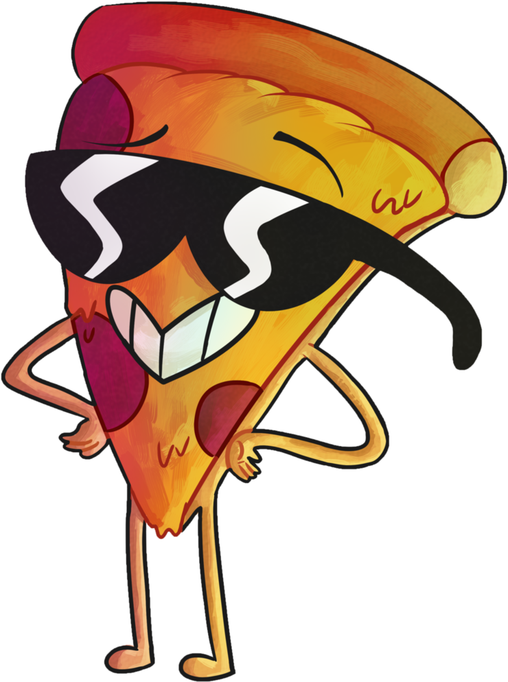 740x994 Hd Pizza Slice Drawing At Getdrawings